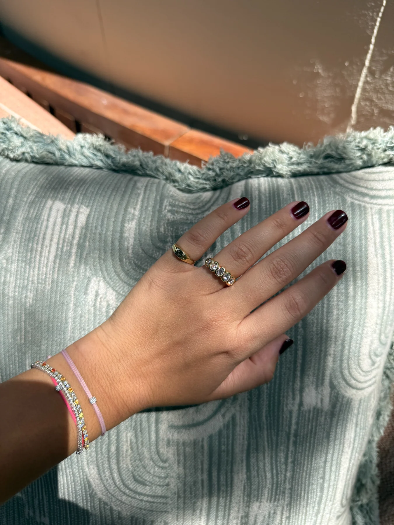 The Engraved Signet & Five-Stone Ring by Twenty and Six