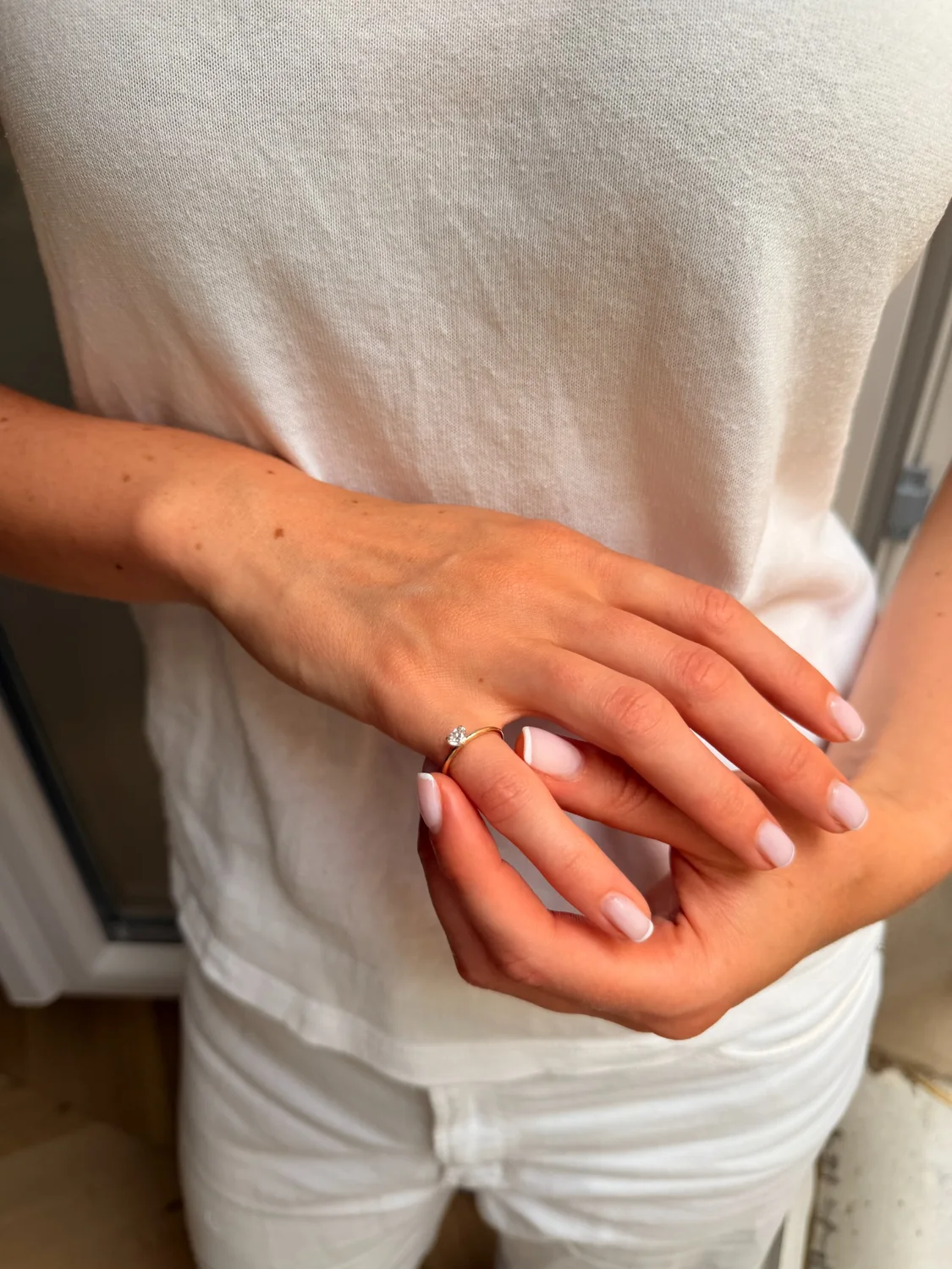 The Heart Pinky Ring — archived bespoke fine jewelry creation