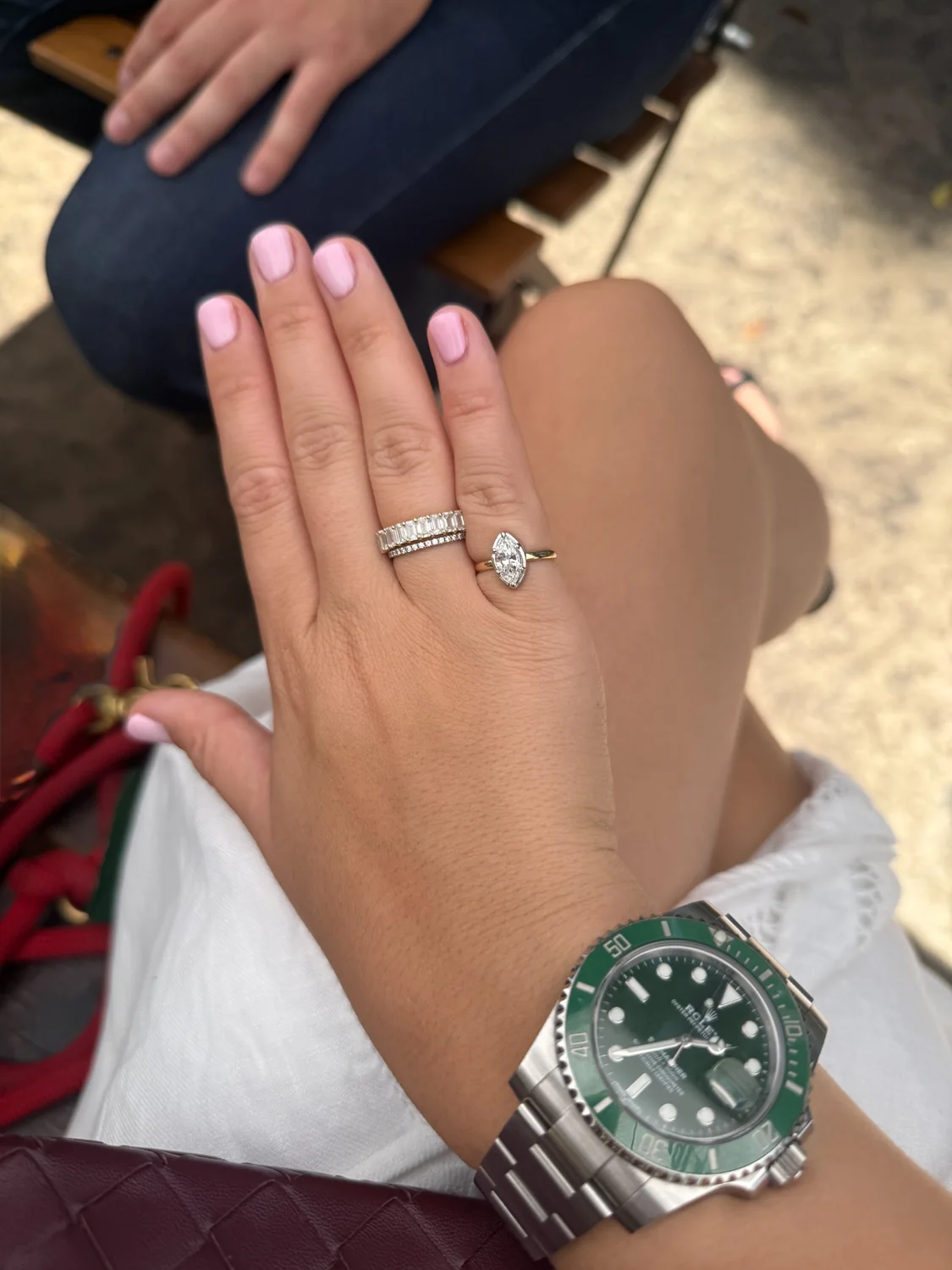 The Marquise Bezel Pinky Ring — archived bespoke fine jewelry creation