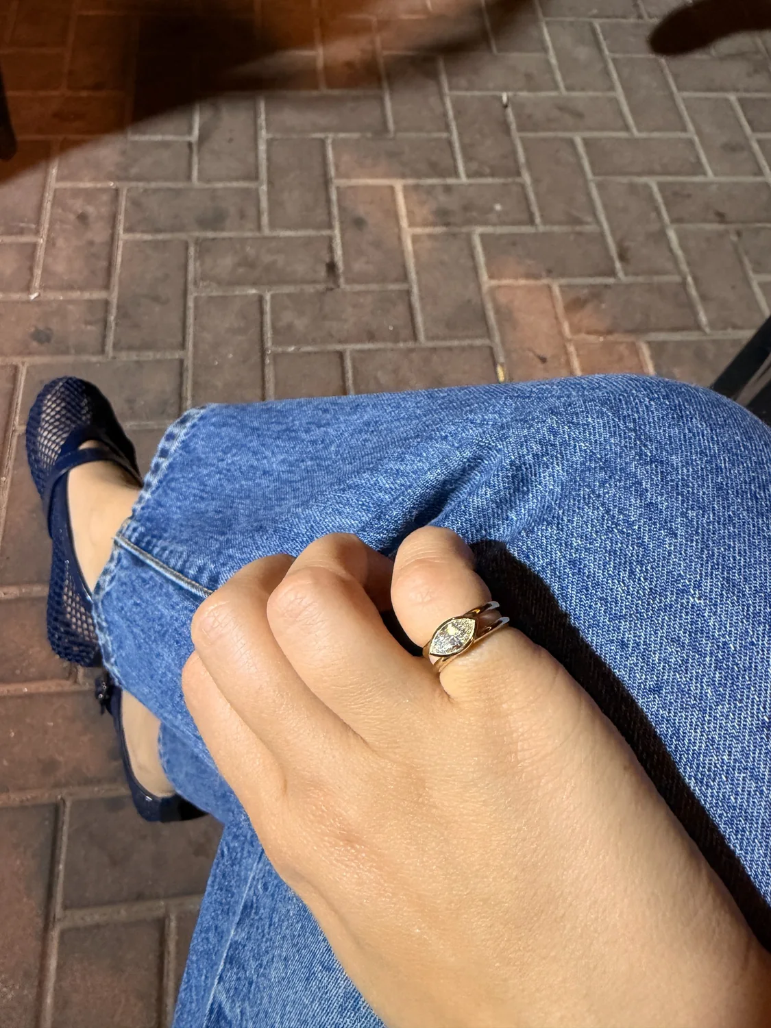 The Marquise Pinky Ring — archived bespoke fine jewelry creation