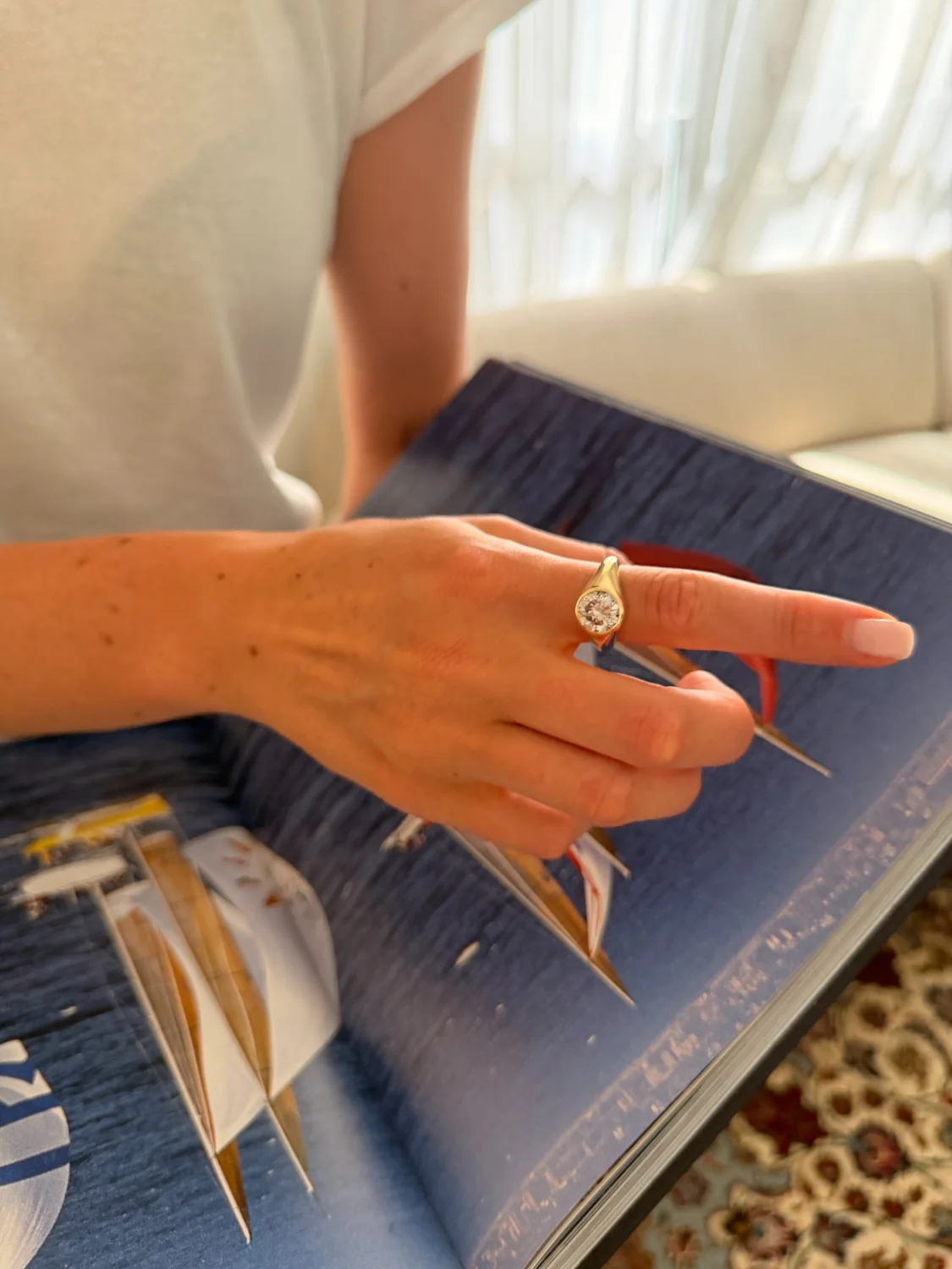 The Three-Carat Signet Ring — archived bespoke fine jewelry creation
