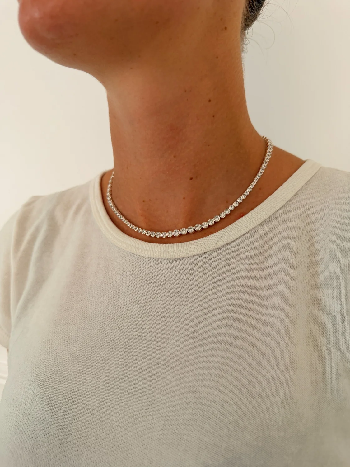 Diamond necklace by Twenty and Six